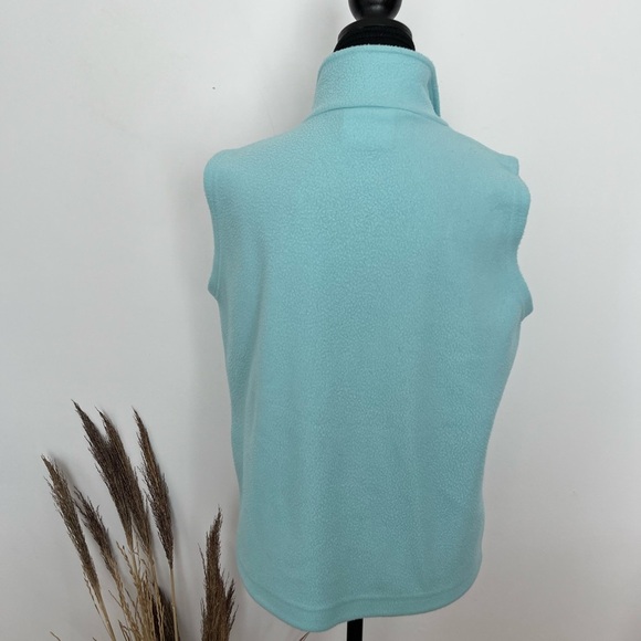 Kappa Vintage Light Blue Fleece Sleeveless Vest size medium - Picture 3 of 6